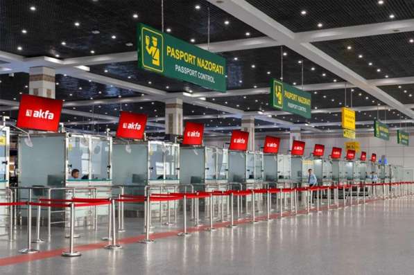 Реклама в аэропортах Ташкента RA-3 в фото 7