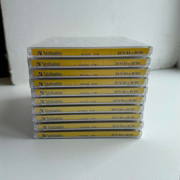 Чистые диски DVD+RW в Тамбове