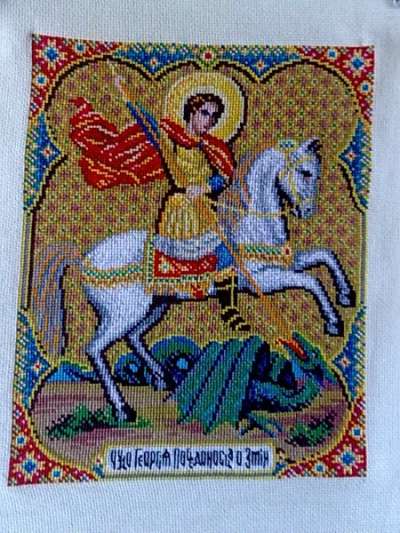 Икона Св.Георгий Победоноcец в Красноярске