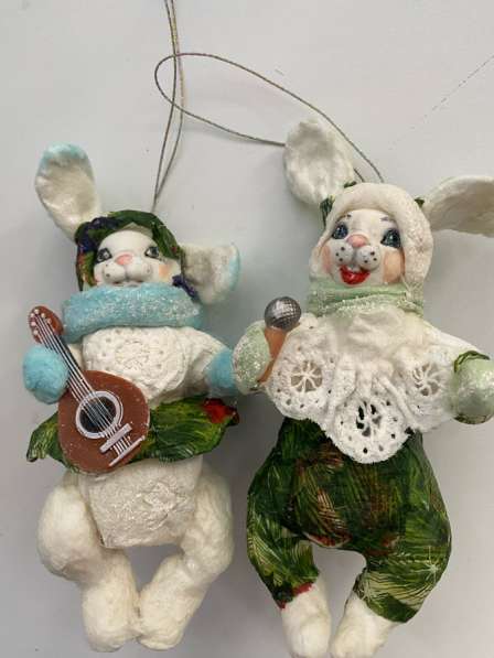 Ватная елочная игрушка в Новосибирске фото 3