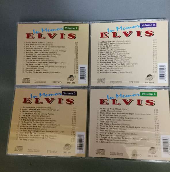 Коллекция хитов Элвиса Пресли на четырех дисках в Москве