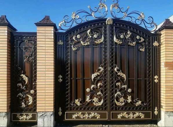 Кованый навесы на заказ делаем в фото 5