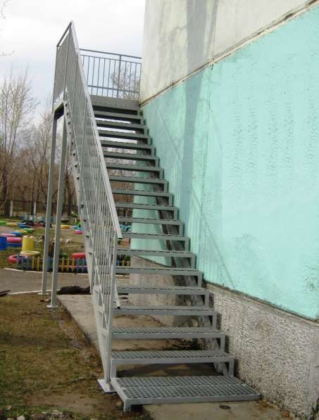Пожарная эвакуационная лестница П2 в Красноярске фото 4