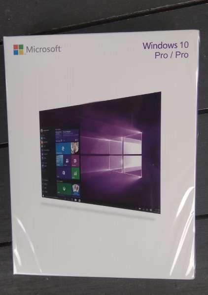 Microsoft Windows 10 Pro box Only USB