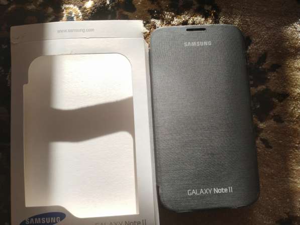 Чехол флип-кейс для Samsung Galaxy Note II в Перми