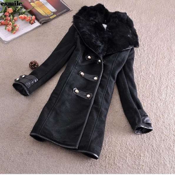 Новое шерстяное пальто 40-44 размер