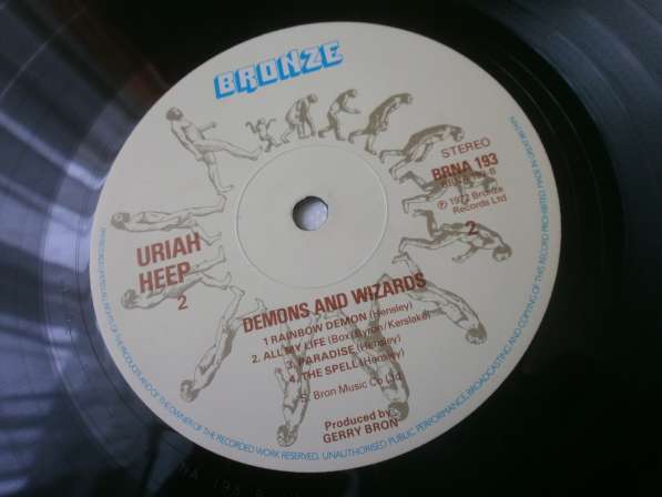 URIAH HEEP DEMONS WIZARD LP Made in UK!!! в Кургане фото 4