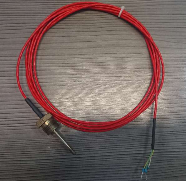 Датчик контроля температуры Pt-100 кабель 3метра