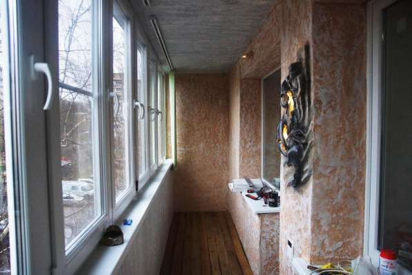 Дизайн, отделка лоджии, балкона в Москве фото 11