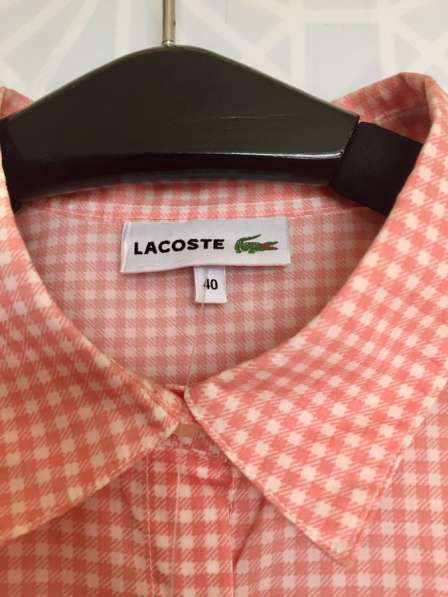 Новая рубашка LACOSTE в Москве фото 6