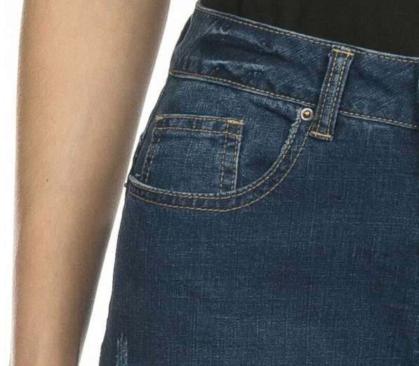 Новые всесезонные джинсы синие бренда Bavona Denim, Турция в фото 5