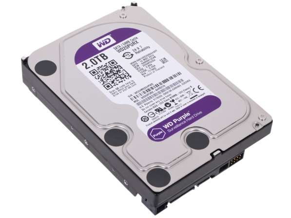 Жесткий диск Western Digital Purple 2000GB 3'5 в 