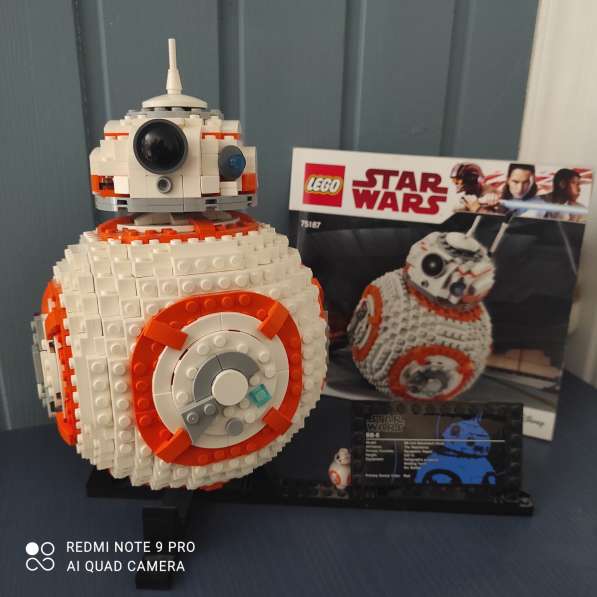 Lego Star Wars. BB-8 робот оригинал