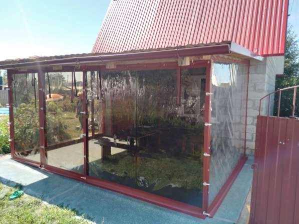 Мягкие окна из прозрачного и ПВХ - изготовление, монтаж в Тольятти