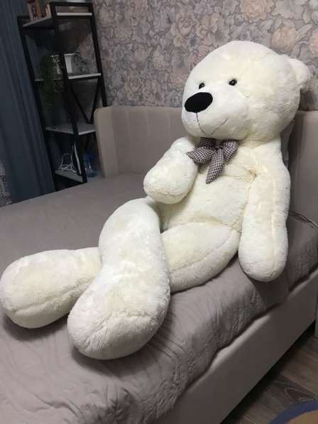 Большой медведь меховой в Магнитогорске фото 3