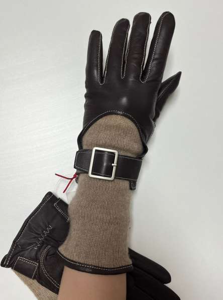 Перчатки зимние разные premium