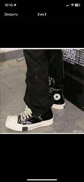 Кеды Rick Owens Y2K в Тольятти фото 3
