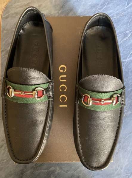 Летние туфли мокасины GUCCI
