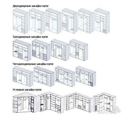 Шкафы купе Калининград за 7дней на заказ