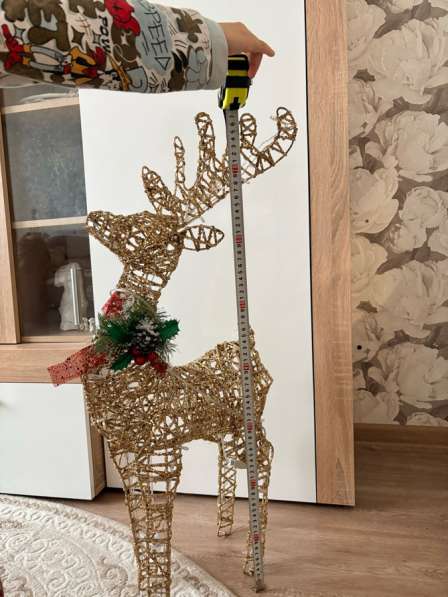 Новогодняя светящаяся фигура Олень в Смоленске