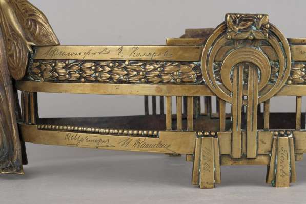 Старинная ваза-фруктовница большого размера в стиле Модерн в Санкт-Петербурге фото 11