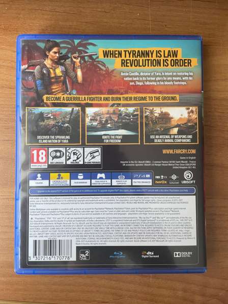 Игра на PS4 Farcry6 в Златоусте