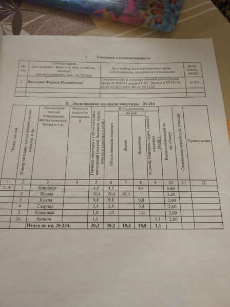 Продам однокомнатную квартиру в Ростов-на-Дону.Жилая площадь 40 кв.м.Этаж 5.Дом панельный. в Ростове-на-Дону