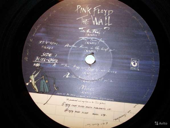 Пластинка виниловая Pink Floyd - The Wall в Санкт-Петербурге фото 3