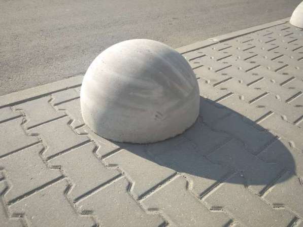 Бетонная полусфера d500хh300 мм (парковочный ограничитель) в Нижнем Новгороде фото 4