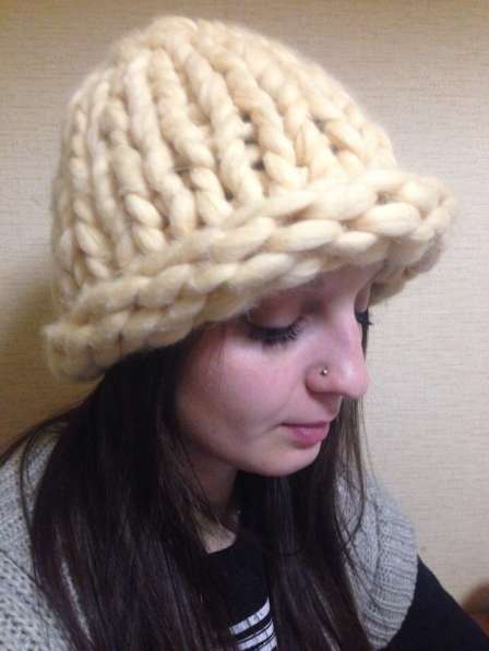 Зимняя шапка Хельсинки, 100% шерсть мериноса