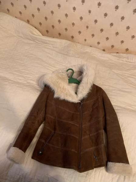 Дубленка почти новая