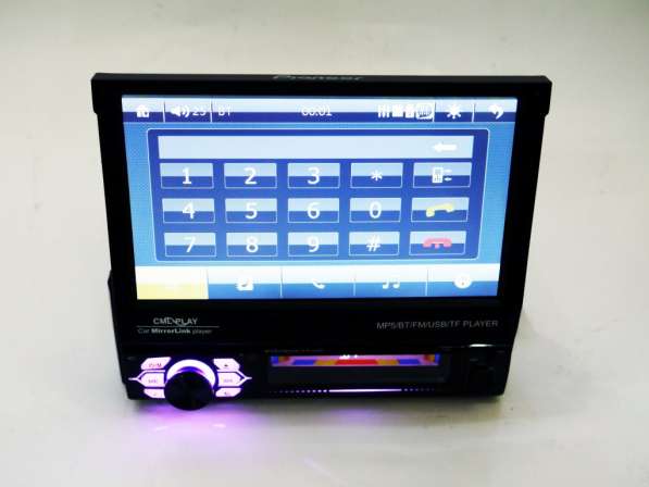 1din Магнитола Pioneer 7120 - 7"Экран + USB + Bluetooth в 