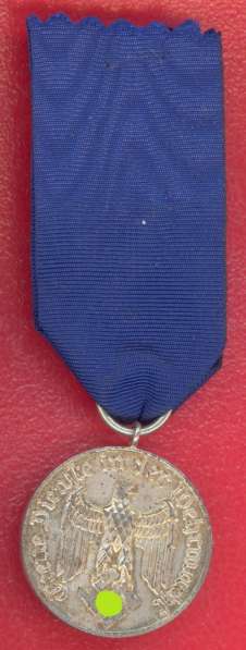 Германия Медаль 4 года выслуги в армии в Орле фото 4