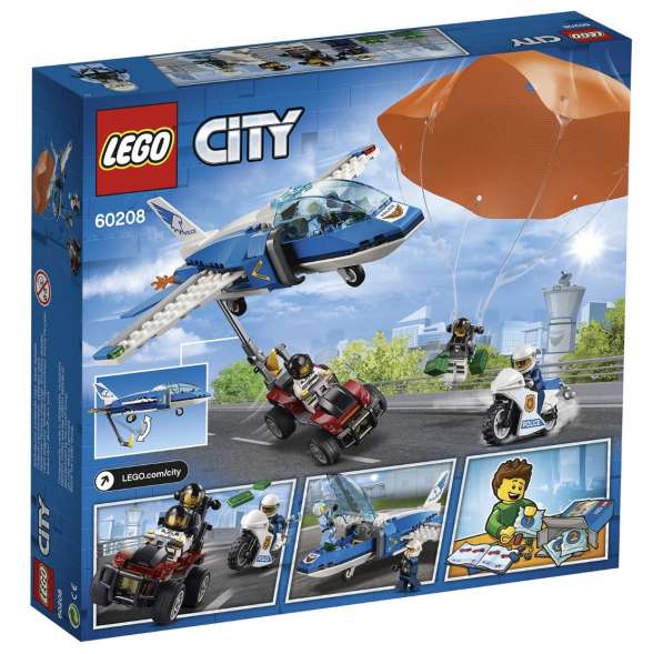 LEGO City Police 60208 Арест парашютиста в Москве фото 4