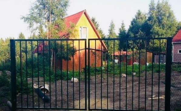 Садовые металлические ворота и калитки в Коломне фото 5