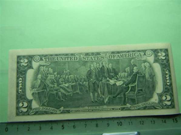 2 доллара США,1976г., USA, H St., aU, P:461, series 1976, H в 