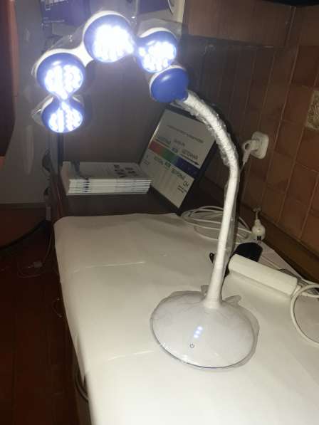 Лампа со светодиодными элементами с ионизацией воздуха в фото 3