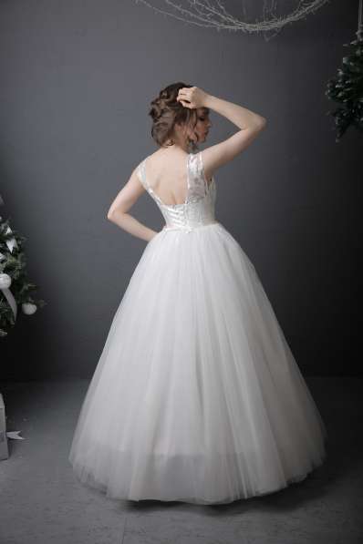 Свадебное платье, размер 40-42, новое. Цвет Айвори в Казани