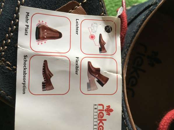 Туфли мужские Rieker Швейцария