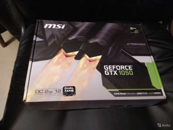 Видеокарта MSI Geforce GTX 1050 (новая)