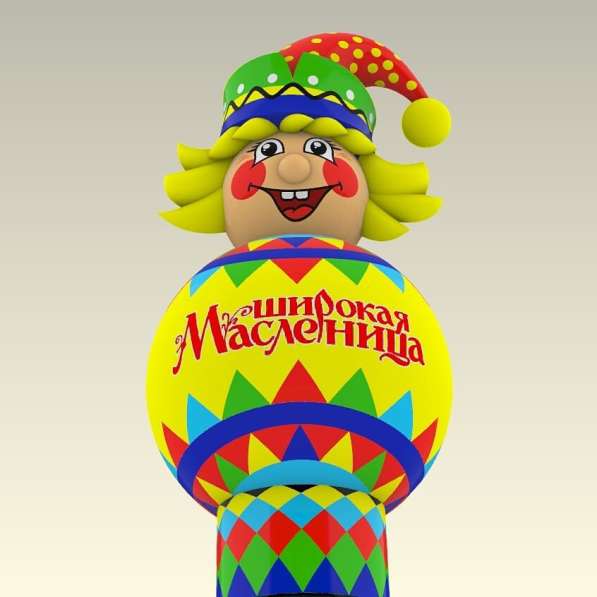 Надувной шар Скоморох в Краснодаре фото 3