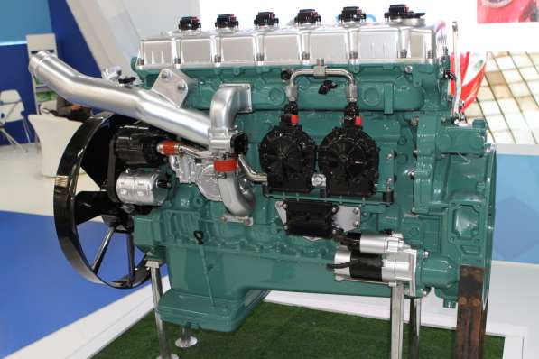 Двигатель газовый FAW CA6SM2-37E5N для самосвалов и тягачей