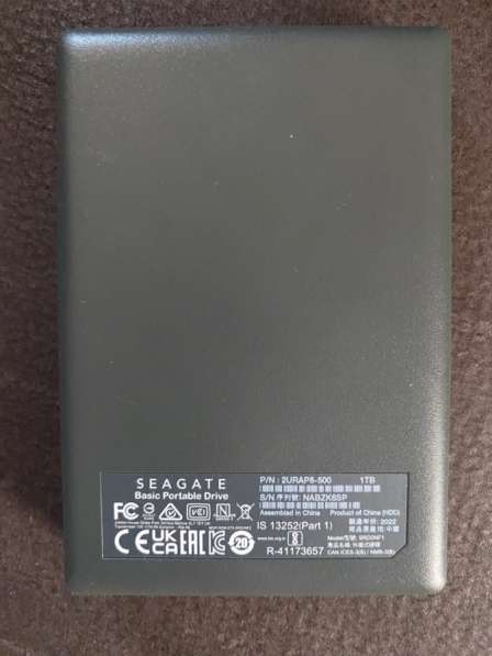 1 ТБ Внешний HDD Seagate Basic в Рязани фото 3