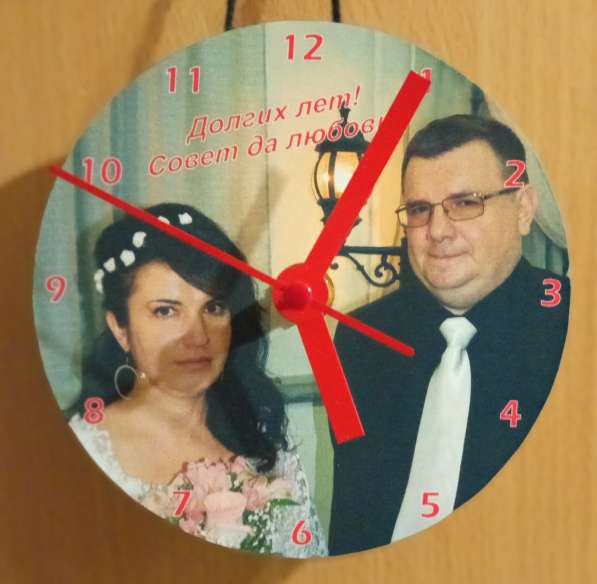 Изготовление сувенирных часов на заказ