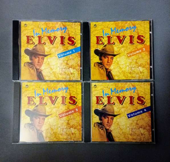 Коллекция хитов Элвиса Пресли на четырех дисках