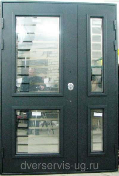 Стальные двустворчатые двери Дверь Сервис в Хабаровске фото 8