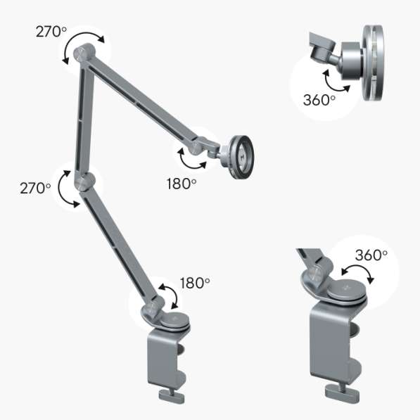 Настольный держатель для телефона Magssory Arm в Москве фото 3