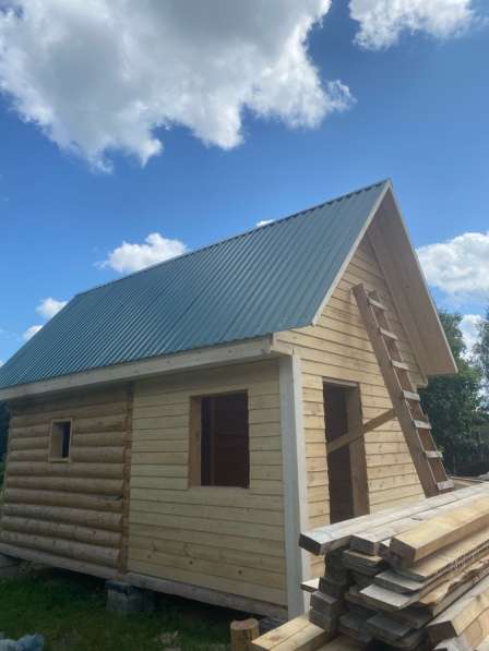 Отделка деревянных домов