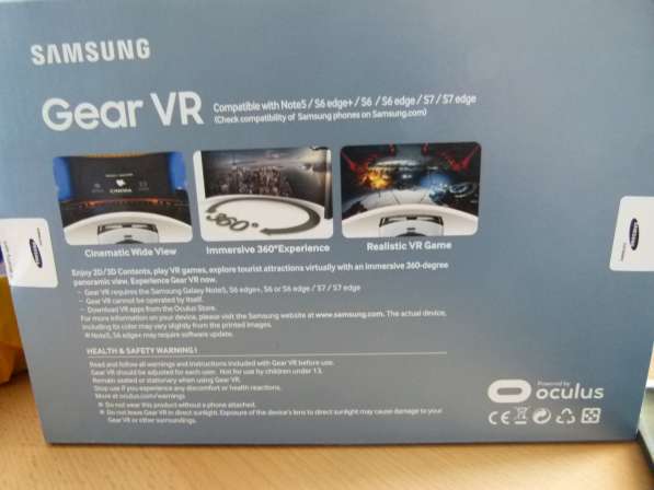 Очки виртуальной реальности. Samsung Gear VR. S7EDGE. в 