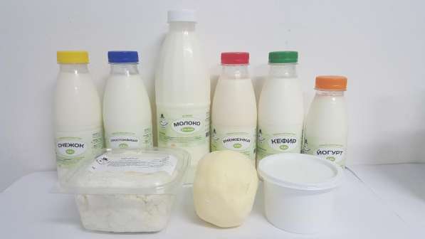 Молочные продукты с домашней фермы с доставкой на дом